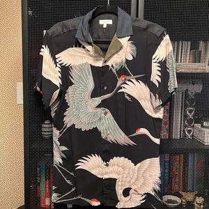 Reiss Men’s S (fits like XS) crane shirt